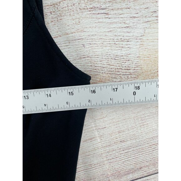 Spanx The Perfect Fit & Flare Ponte Dress Women's Size Medium Black‎ - Picture 8 of 9